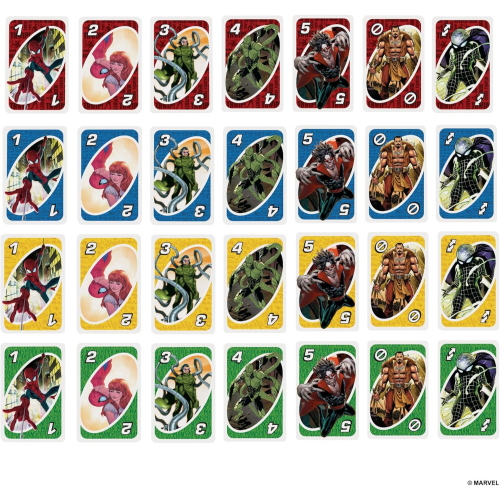 CARTE - UNO SPIDERMAN