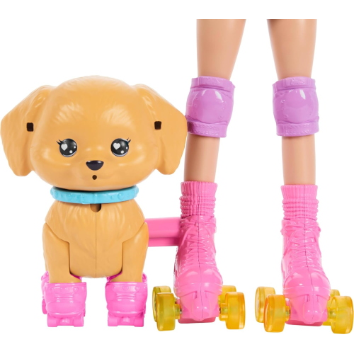 BARBIE - PATTINI CON CUCCIOLO 