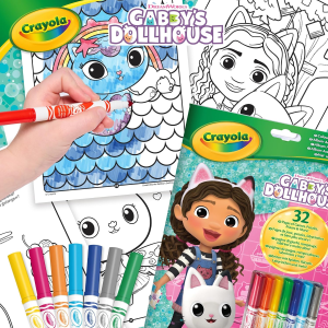ALBUM ATTIVITA´ COLORING - GABBY DOLLHOUSE