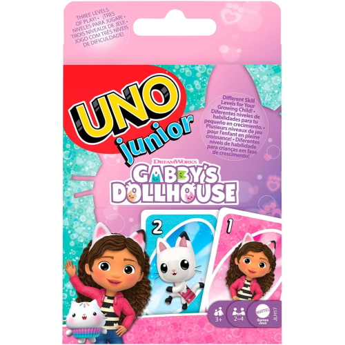 CARTE - UNO JUNIOR GABBY'S DOLLHOUSE 