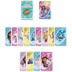 CARTE - UNO JUNIOR GABBY'S DOLLHOUSE 