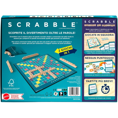 GS- SCRABBLE IN LEGNO