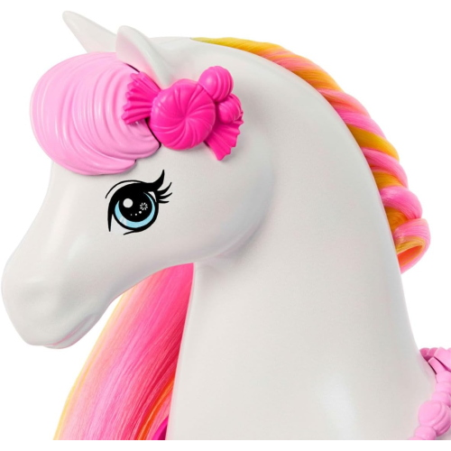 BARBIE - SCHIACCIANOCI- CAVALLO E SLITTA DEL REGNO CANDITO