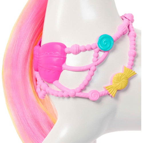 BARBIE - SCHIACCIANOCI- CAVALLO E SLITTA DEL REGNO CANDITO