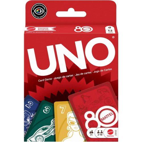 CARTE - UNO 80TH ANNIVERSARIO