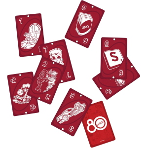 CARTE - UNO 80TH ANNIVERSARIO