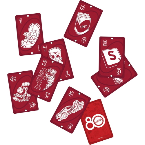 CARTE - UNO 80TH ANNIVERSARIO