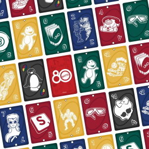 CARTE - UNO 80TH ANNIVERSARIO