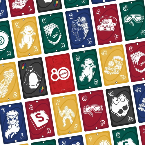 CARTE - UNO 80TH ANNIVERSARIO