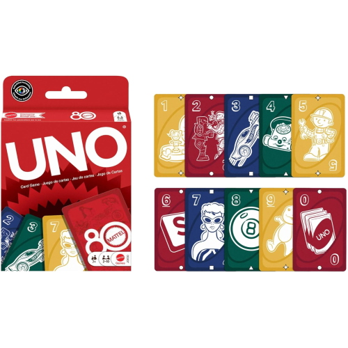 CARTE - UNO 80TH ANNIVERSARIO