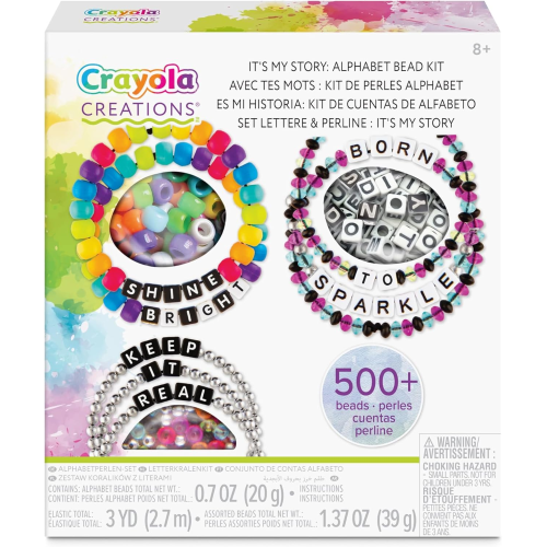 CREATIONS - SET CREA I TUOI BRACCIALETTI ALPHABET