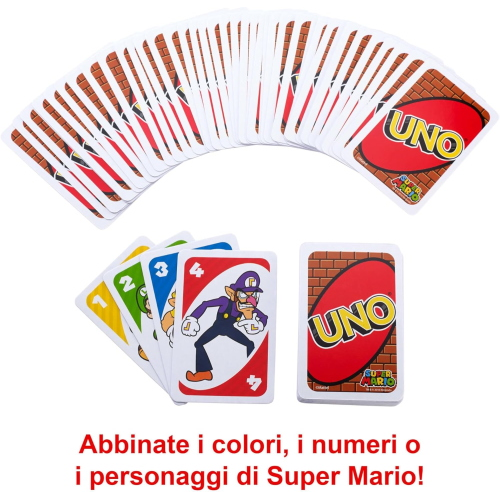 CARTE - UNO SUPER MARIO BROSS