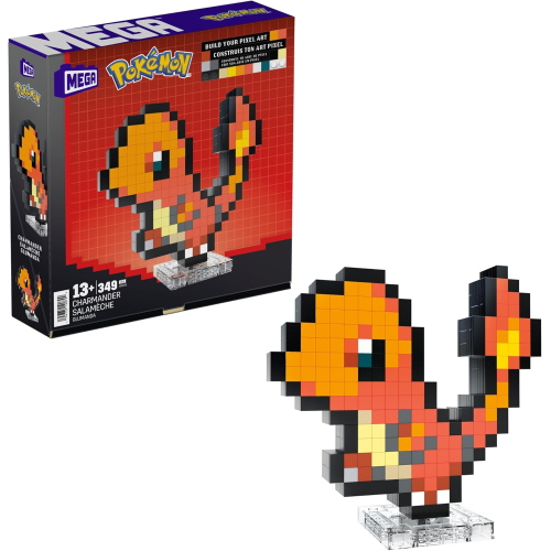POCKEMON- CHARMANDER PIXEL ART