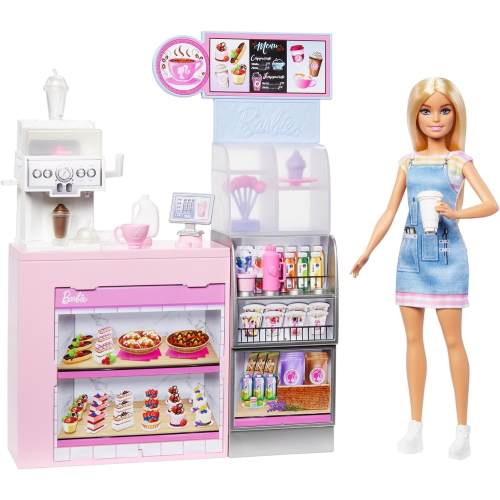 BARBIE - COFFEE SHOP W/DOLL 