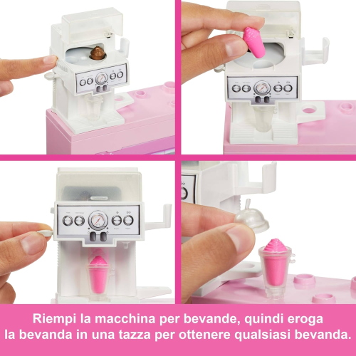 BARBIE - COFFEE SHOP W/DOLL 