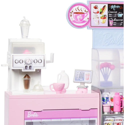 BARBIE - COFFEE SHOP W/DOLL 