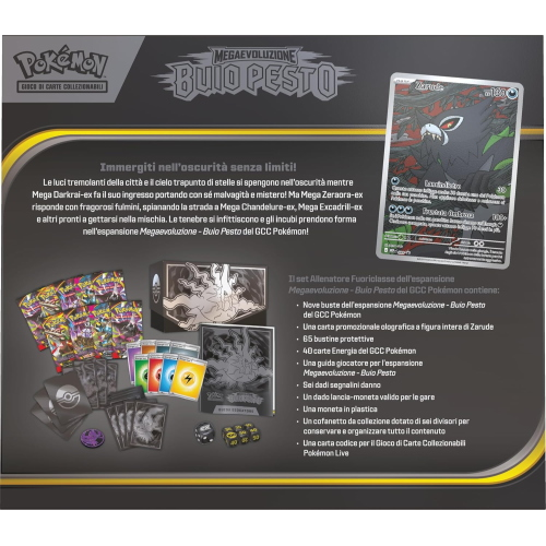 CG- POKEMON- M5 SET ALLENATORE BUIO PESTO 