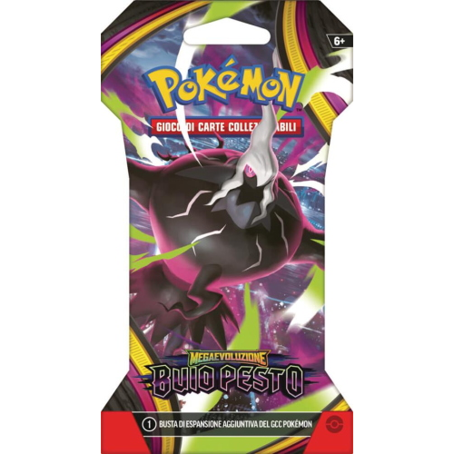 CG- POKEMON- BUSTINA- M5 BUIO PESTO IN PAPER SLEEVE