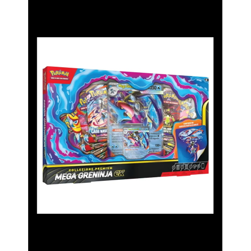 CG- POKEMON- COLLEZ. PREMIUM GRENINJA 