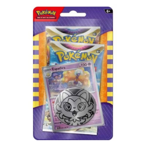CG- POKEMON- BLS 2 BUSTE CON MONETA