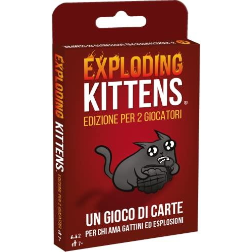 GS- EXPLODING KITTENS - EDIZIONE PER 2 GIOCATORI