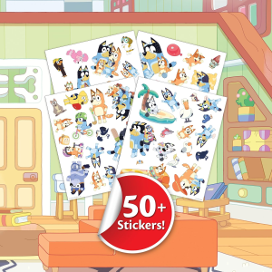 ALBUM ADESIVI COLORING - BLUEY