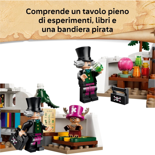 LEGO ONE PIECE - IL NASCONDIGLIO DEL DOTTOR HILLK