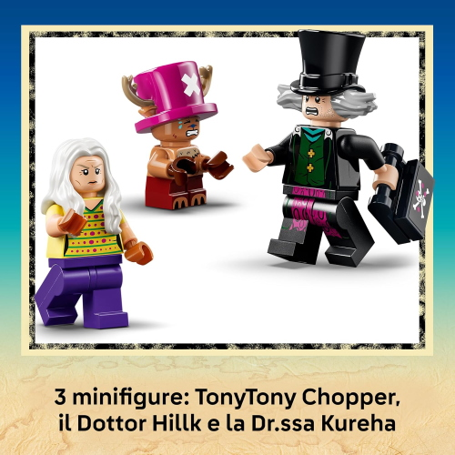 LEGO ONE PIECE - IL NASCONDIGLIO DEL DOTTOR HILLK