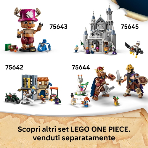 LEGO ONE PIECE - IL NASCONDIGLIO DEL DOTTOR HILLK