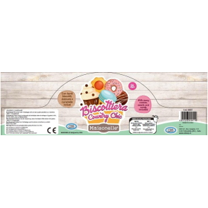 M.LLE - BISCOTTERIA COUNTRY CHIC 37 PZ