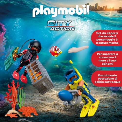 PLAY - POLIZIOTTO SUB C/TESORO