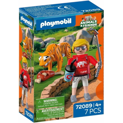 PLAY ZOO - ANIMALS & FRIENDS - TIGRE E VISITATORE