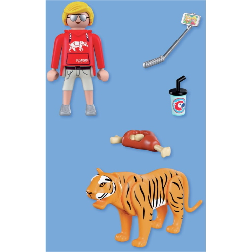 PLAY ZOO - ANIMALS & FRIENDS - TIGRE E VISITATORE