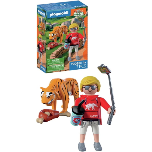 PLAY ZOO - ANIMALS & FRIENDS - TIGRE E VISITATORE