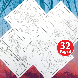 ALBUM ADESIVI COLORING - FROZEN 2
