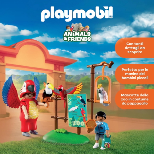 PLAY ZOO - ANIMALS & FRIENDS - MASCOTTE