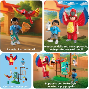 PLAY ZOO - ANIMALS & FRIENDS - MASCOTTE