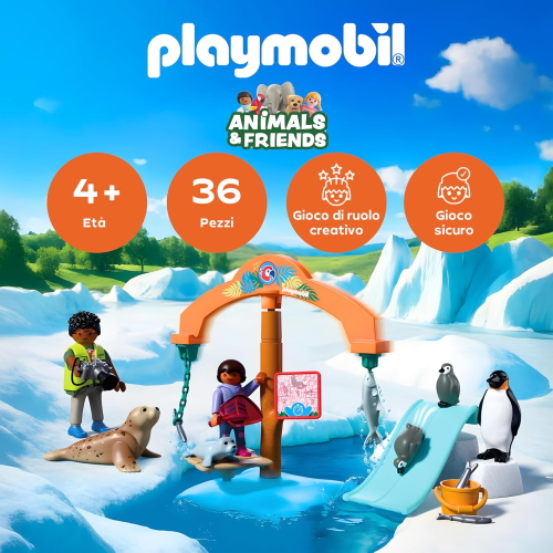 PLAY ZOO - ANIMALS & FRIENDS - VISITA AGLI ANIMALI ARTICI 