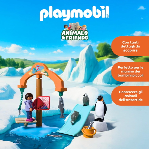 PLAY ZOO - ANIMALS & FRIENDS - VISITA AGLI ANIMALI ARTICI 