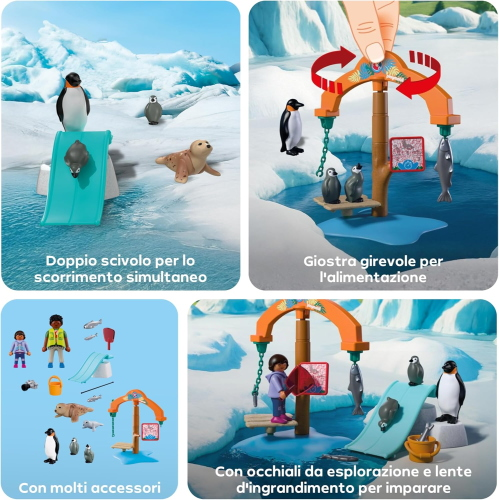 PLAY ZOO - ANIMALS & FRIENDS - VISITA AGLI ANIMALI ARTICI 