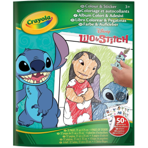 ALBUM ADESIVI COLORING - LILO & STITCH