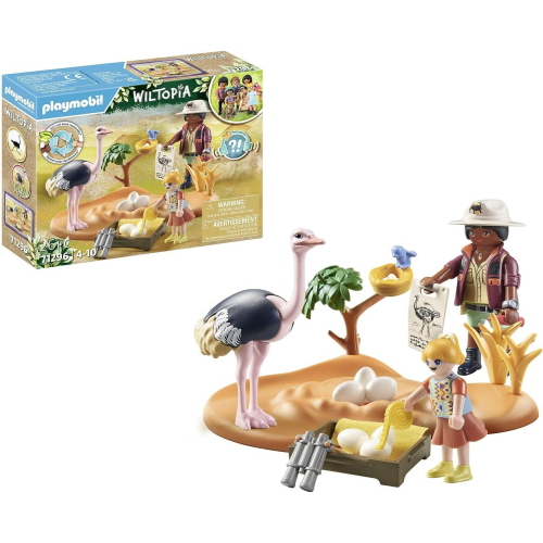 PLAY WILTOPIA- NIDO DI STRUZZO E CUSTODIA