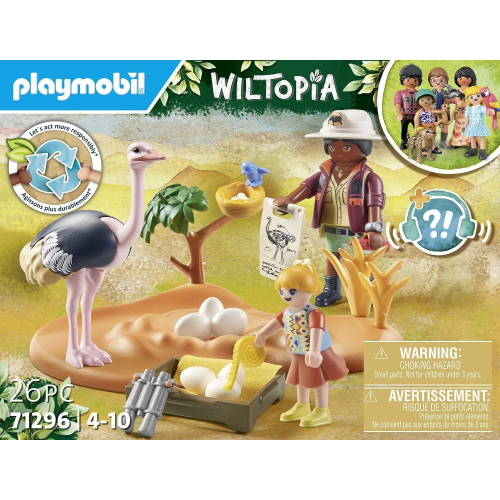 PLAY WILTOPIA- NIDO DI STRUZZO E CUSTODIA