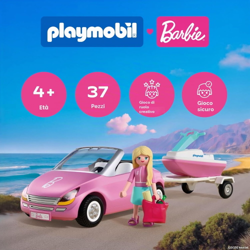 PLAY- BARBIE - CABRIOLET