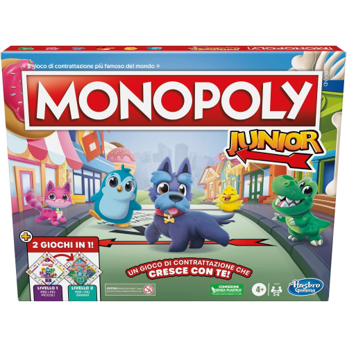 GS- MONOPOLI JUNIOR 2 GAME IN 1