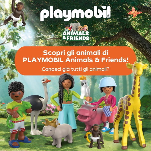 PLAY ZOO - ANIMALS & FRIENDS - GUARDIANO DI ZOO C/VEICOLO