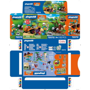 PLAY ZOO - ANIMALS & FRIENDS - GUARDIANO DI ZOO C/VEICOLO