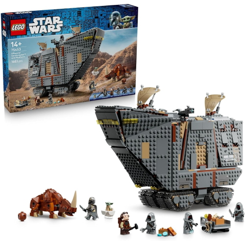 STAR WARS  LEGO - SANDCRAWLER E MUDHORN OFFWORLD