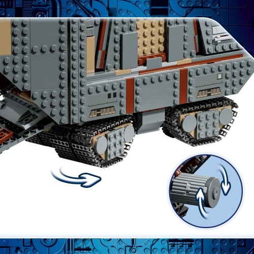 STAR WARS  LEGO - SANDCRAWLER E MUDHORN OFFWORLD