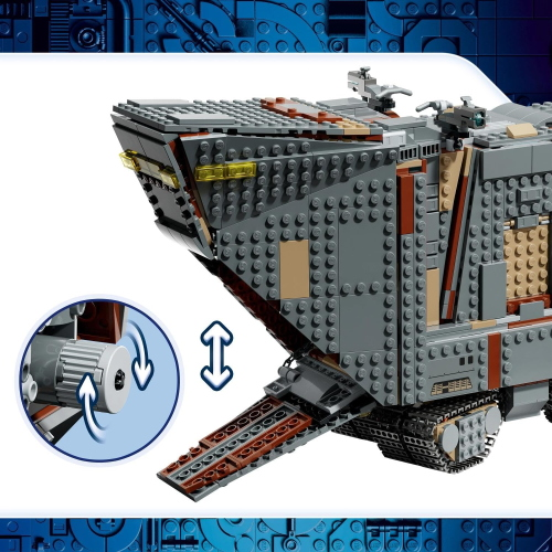 STAR WARS  LEGO - SANDCRAWLER E MUDHORN OFFWORLD